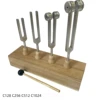 ชุดส้อมเสียง C128-C1024 จำนวน 4 ชิ้น