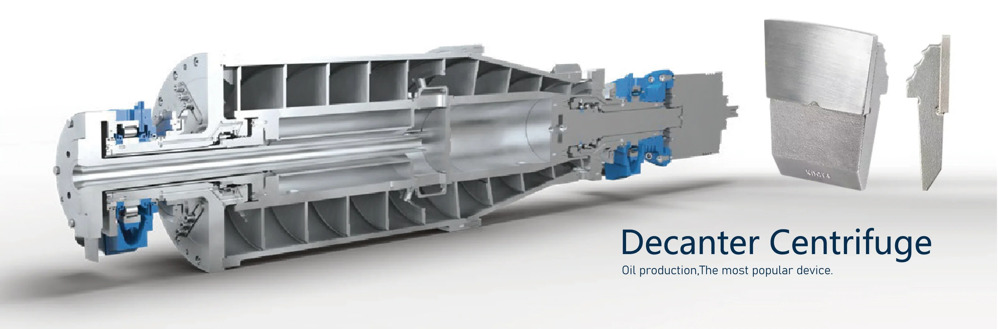 High Quality Sludge Dewatering Decanter Centrifuge for