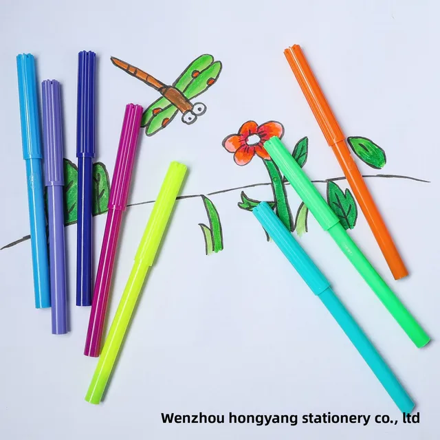 Factory Direct Sales Children's Watercolor Pen for Painting Environmentally Friendly Art Stationery Set Factory Plastic