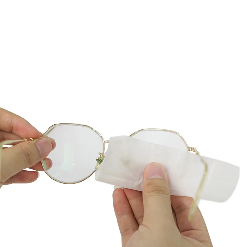 20pcs/box Individual Package Wet Antifog Anti Fog Cloth Tissues