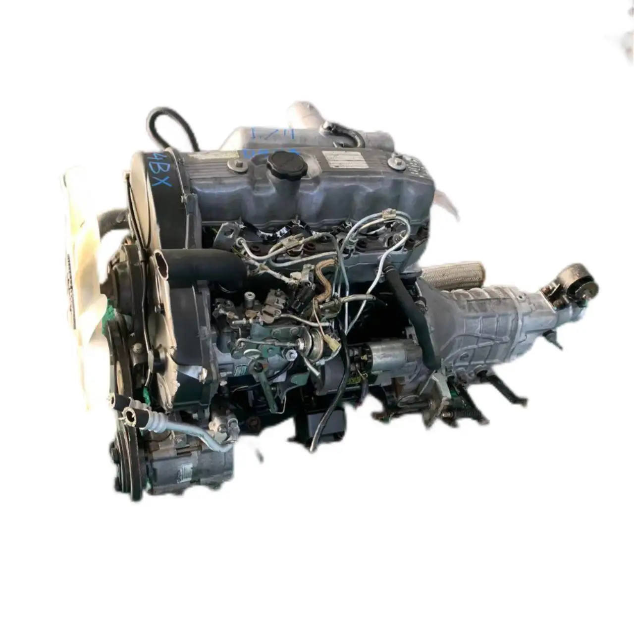 Pro Hyun Dai 4 Cylindra Motor Diesel Ustus D4BX pro Pick-up, Motor Secundae Manus