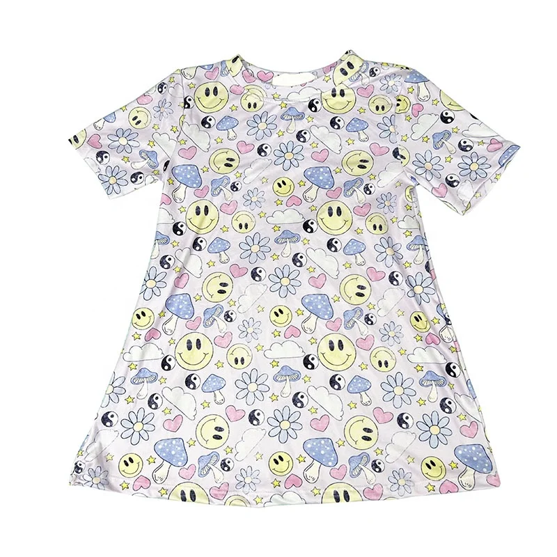 Sasa OEM Vestido De Las Ninas Summer Oversize Baby Girls Long