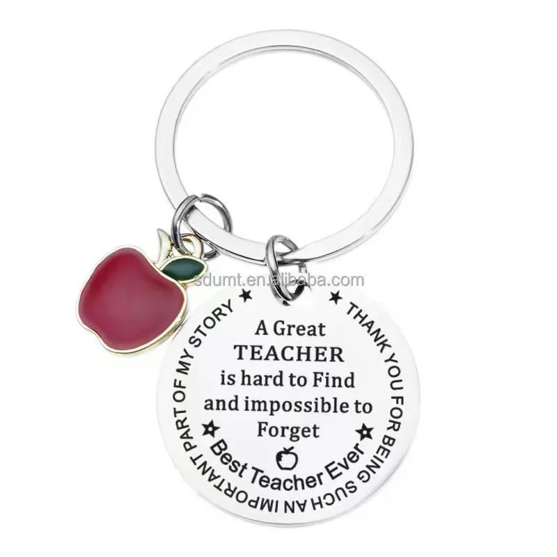 Teacher's Day Gifts Keychain Metal Appreciation Gifts For Women Teacher ...