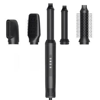 Multi 5 in 1 Auto Wrap Wholesale Hair Dryer Professional Hot Cold 1300W Hair Brush Dryer Comb One Step Airbrush Hair Dryer