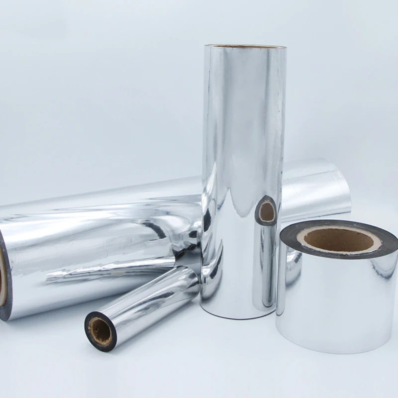 Factory Supply Metal PVC Sheet High Glossy Gold Sliver Metalized PVC Rigid Film Mirror Finish PVC Plastic Film