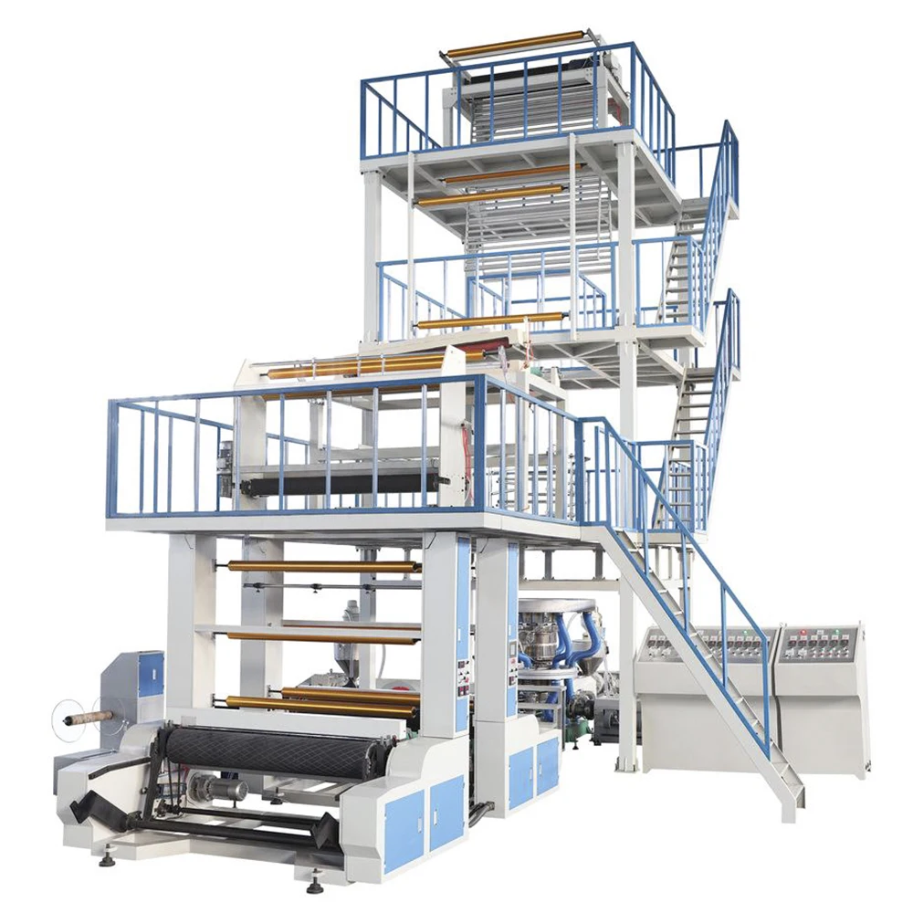 3 layer Pe 3000mm shrink film packaging film blowing machine