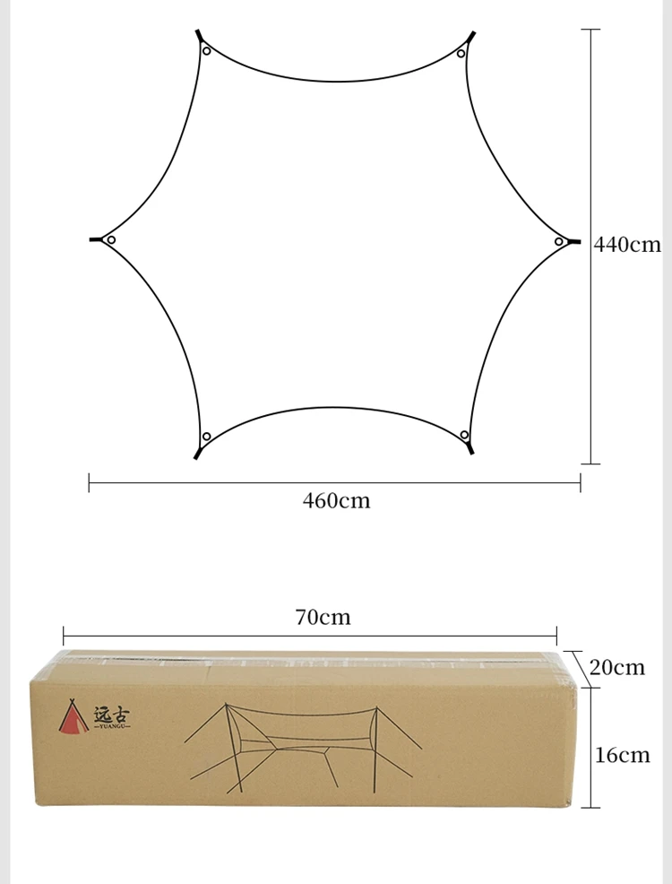 Overland Camping Car Roof Top Tent Annex Awning Car Tail Awning Match