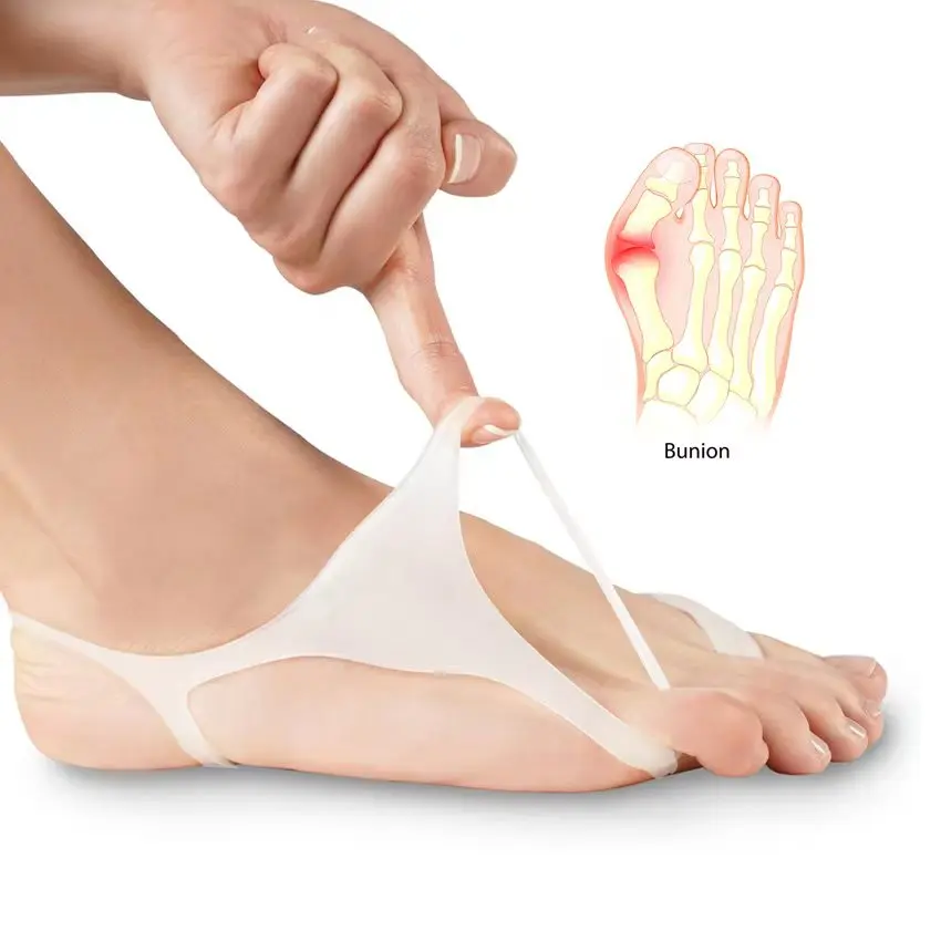 Разделитель большого пальца ноги, ортопедический разделитель большого пальца ноги для мужчин и женщин, корректор вальгусной деформации большого пальца HA00545