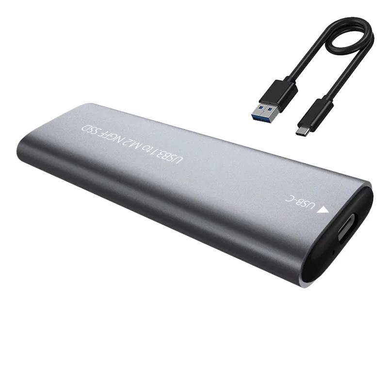 Бесплатный инструмент для жесткого диска Dual Protocol NVME NGFF SATA SSD Type-C 3 1 диск M.2 чехол ПК ноутбука