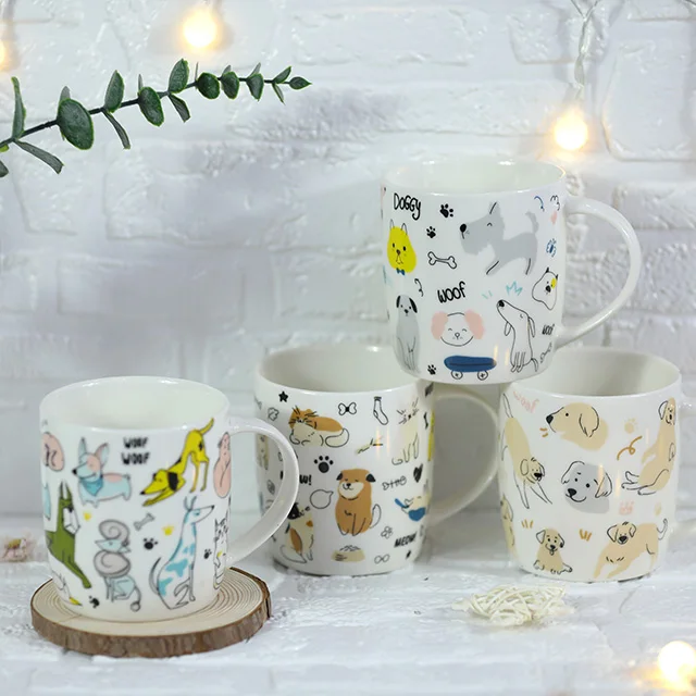 Cute Cartoon Animal Design Coffee Tea Milk Mug for Daily Use
