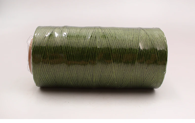 150d кожаная швейная окрашенная многоцветная Вощеная ткацкая машина ПОЛИЭСТЕР ПЛОСКАЯ нить