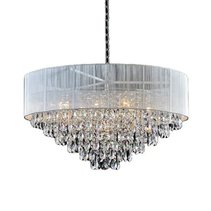 Hotel Crystal Chandeliers Lighting Fixture for Weddings