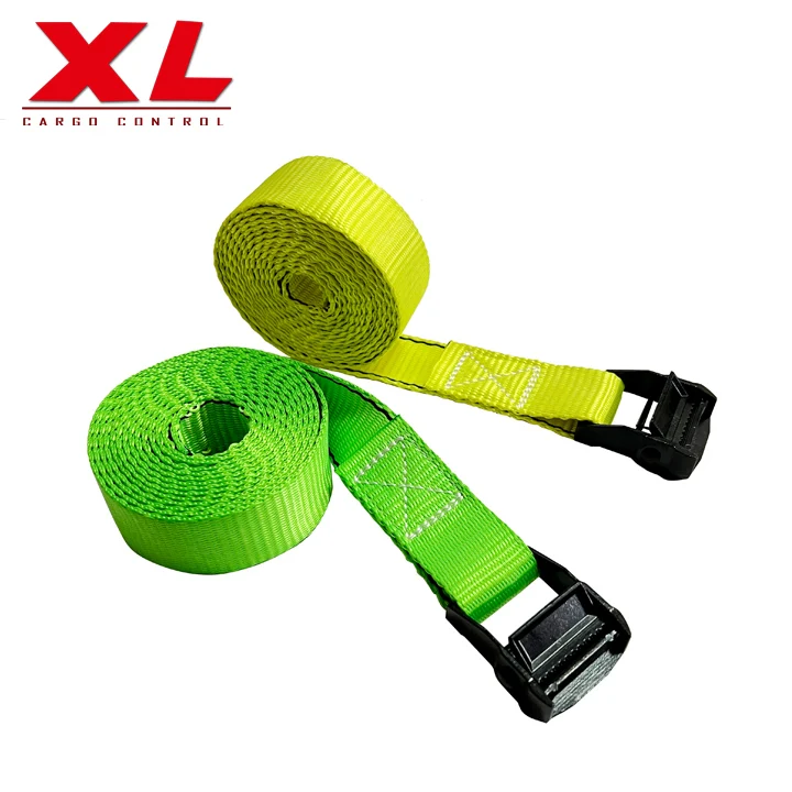 Прямая поставка с завода 25 мм стягивающиеся ремни для безопасности грузов ремень