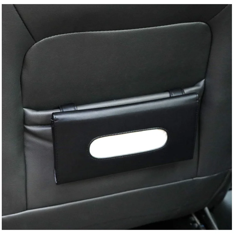 Лидер продаж, Кожаный Автомобильный держатель для салфеток, автомобильный держатель для салфеток