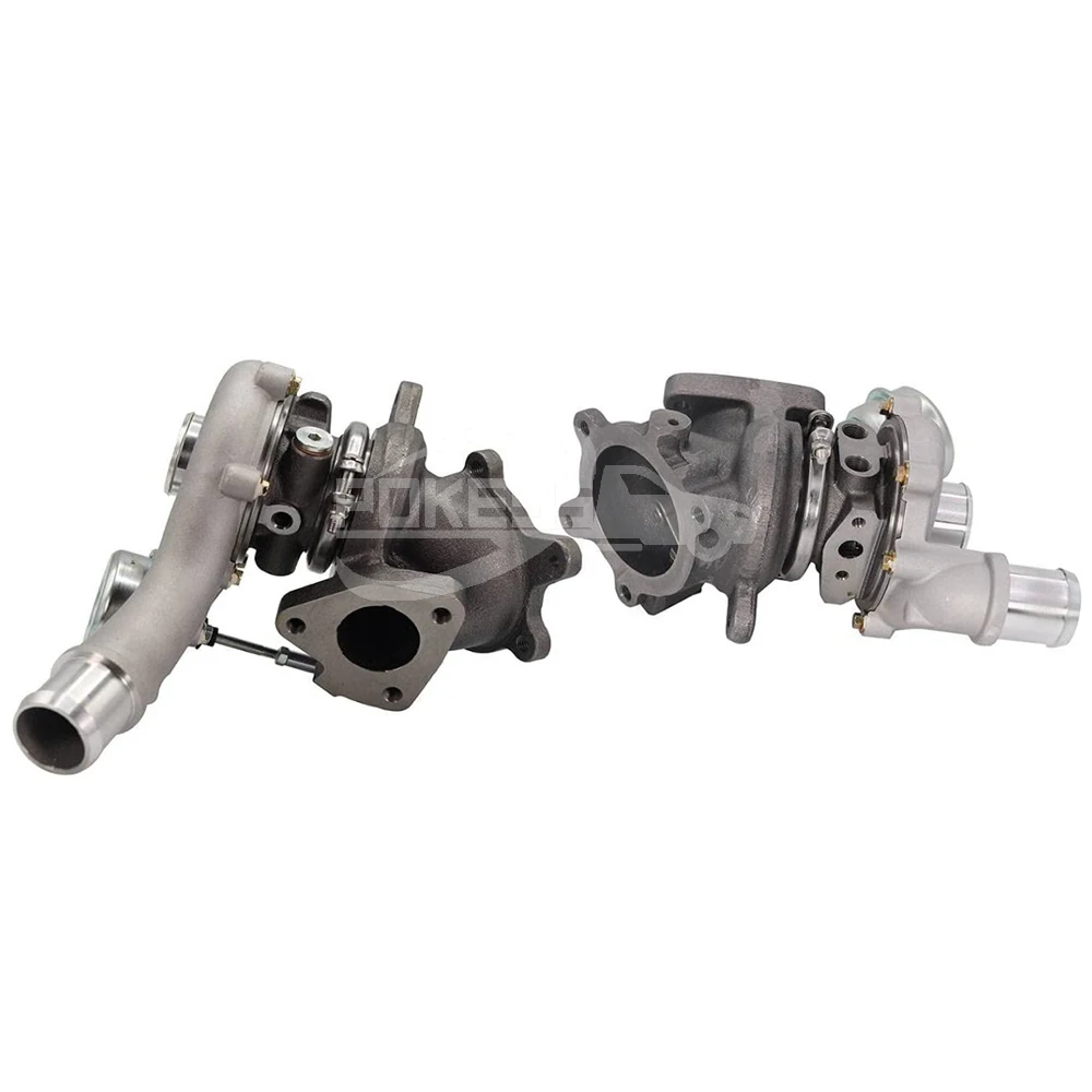 POKESS Electric Turbocharger for Car Engine System AA5Z6K682B Turbocha... — 4