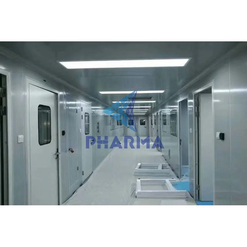 product-PHARMA-GMP Standard Air Shower High Efficiency Aluminum Profile Clean Room-img