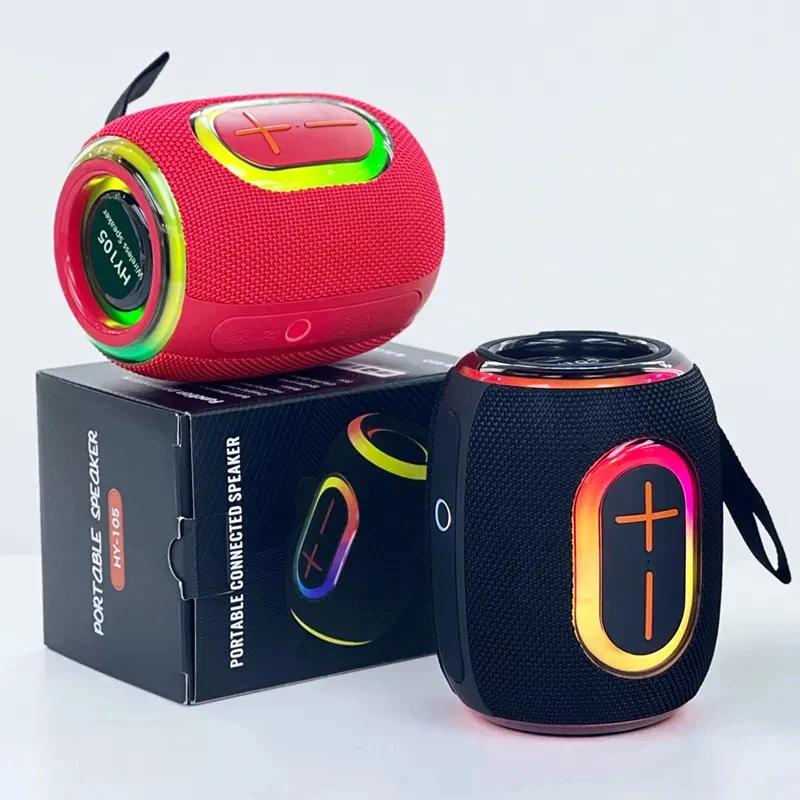  5.0 M3 Wireless With Waterproof Mini Led Light Portable Speaker With Mic for Kids Computer RGB 5W