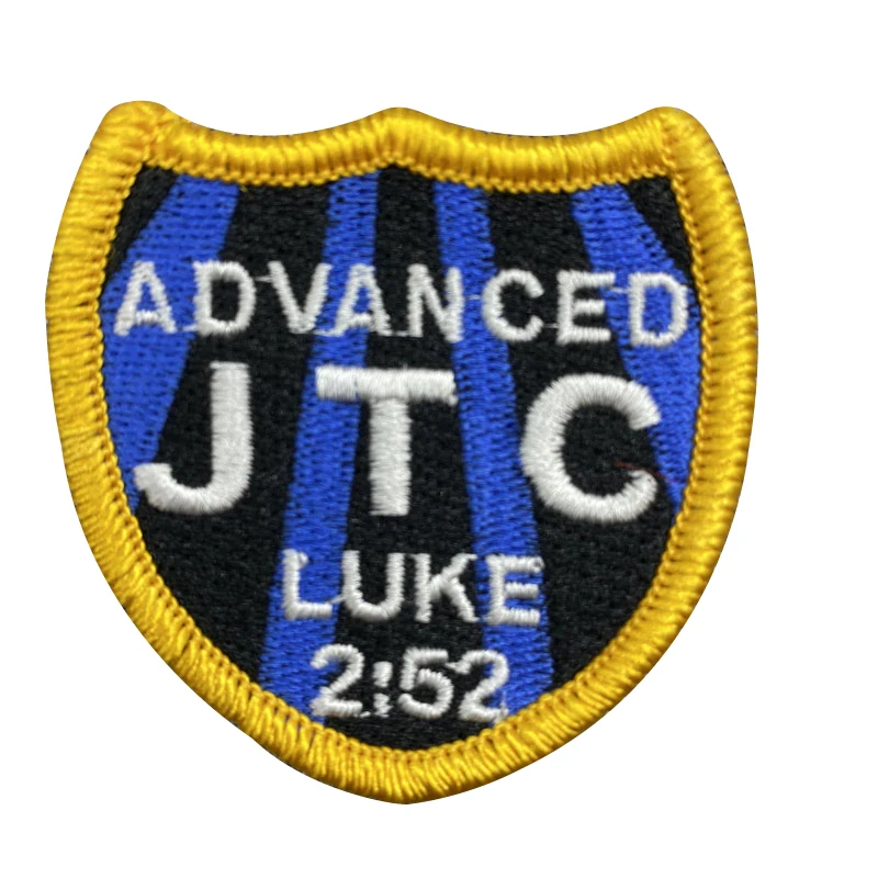 Custom Embroidered 3D Patches Woven Twill Fabric Badge for Boy Girl Scout Uniforms Chenille With Iron Style Logo Decoration