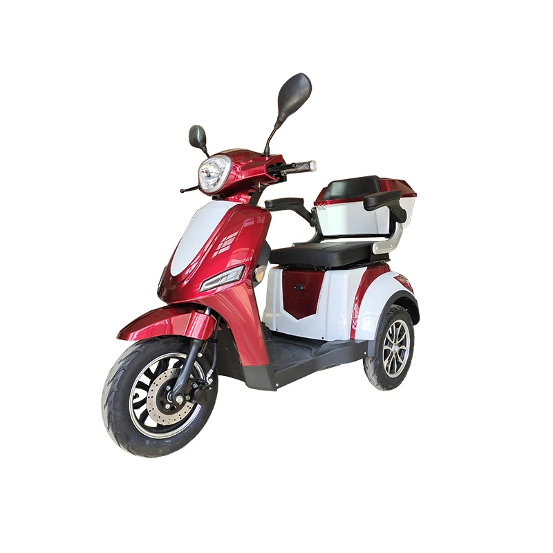 Accept Custom Three Wheel High Speed Moped Scooter Elderly Leisure Electric Tricycle