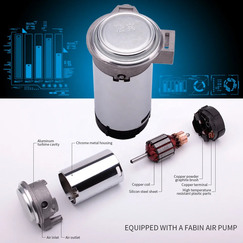 150dB Super Loud Air Horn For Trucks & Motorcycles - 12V Universal Vehicle Horn