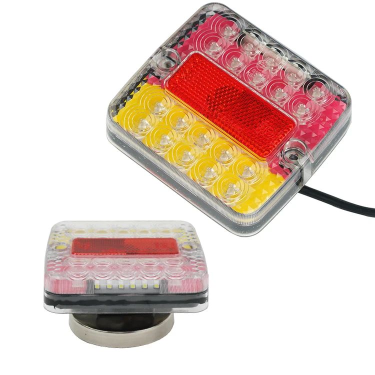 12v 24v Led Rear Lights Reverse Stop Light Indicator Truck Trailer Tail Light Truck Combination Tail Lamps