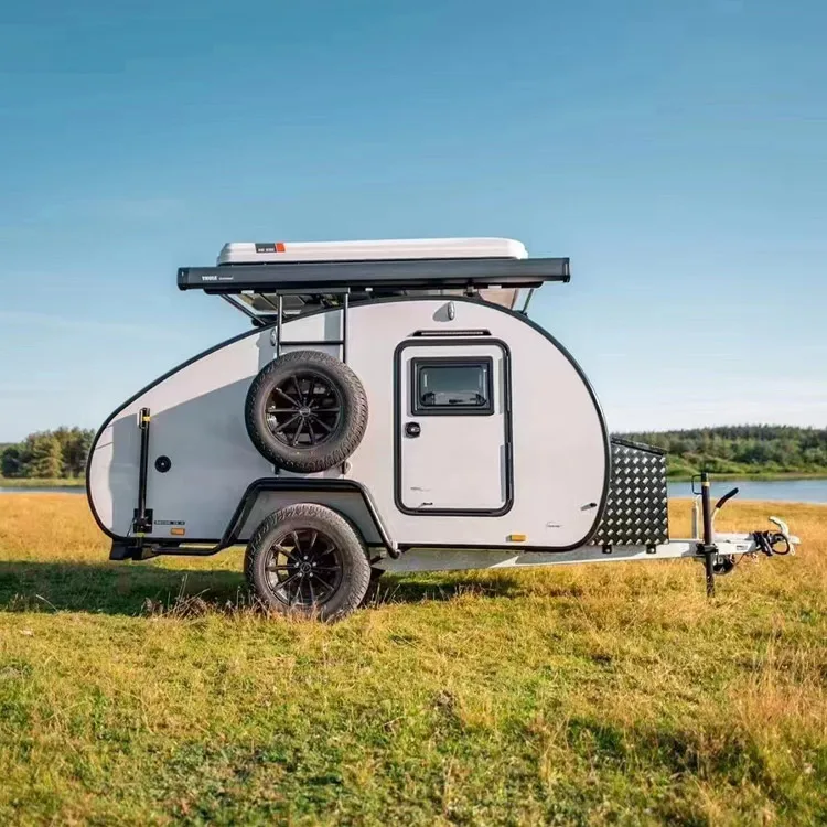 Cheap Sale of Classic Water Droplet Shaped Polar Exploration RV Travel Van Can Be Customized With Trailer Type RV