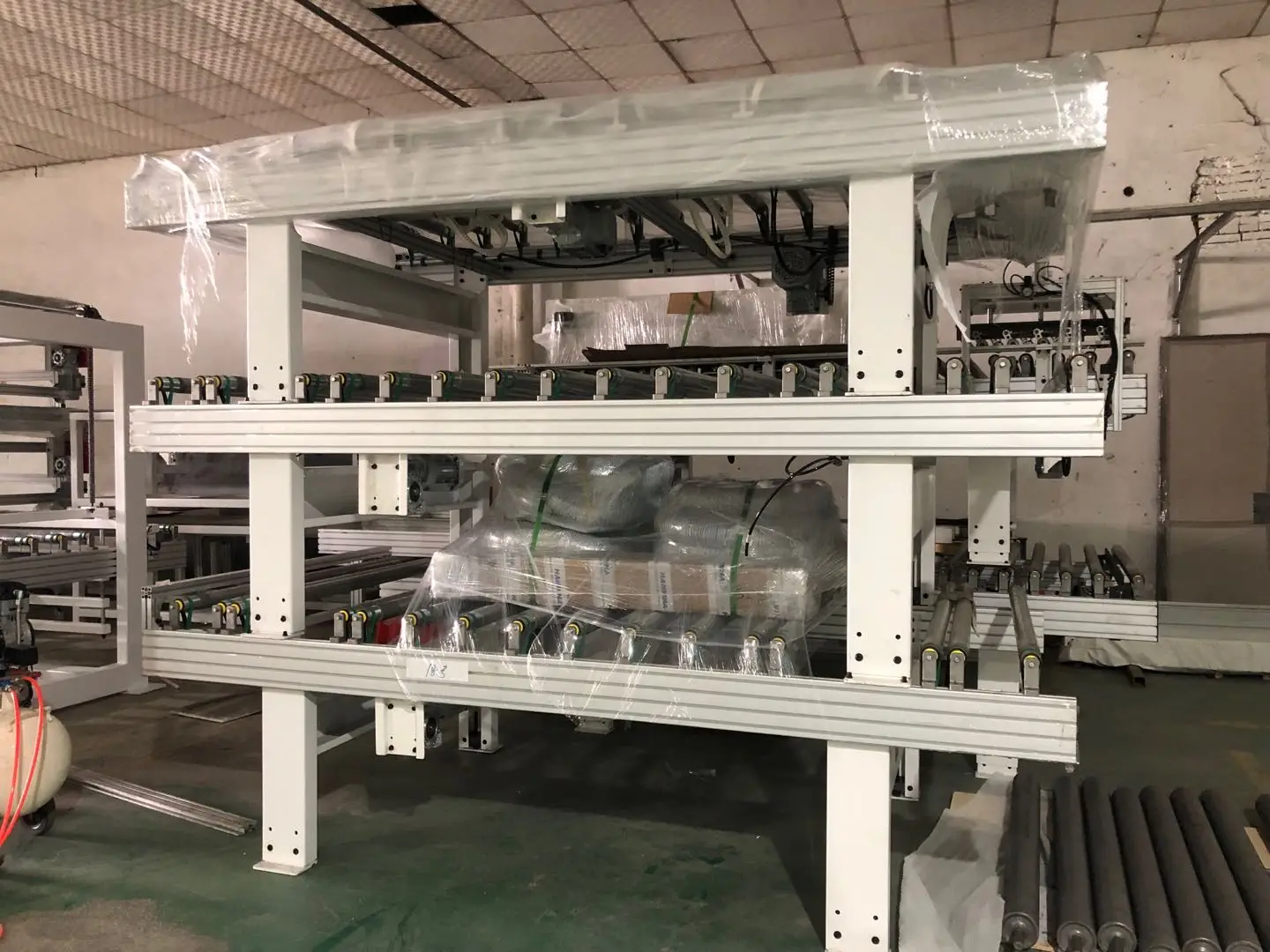 Automatic Edge Banding Machine Production Line With Auto Feeder And