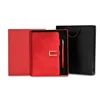 Red set (includes a metal pen and notebook)