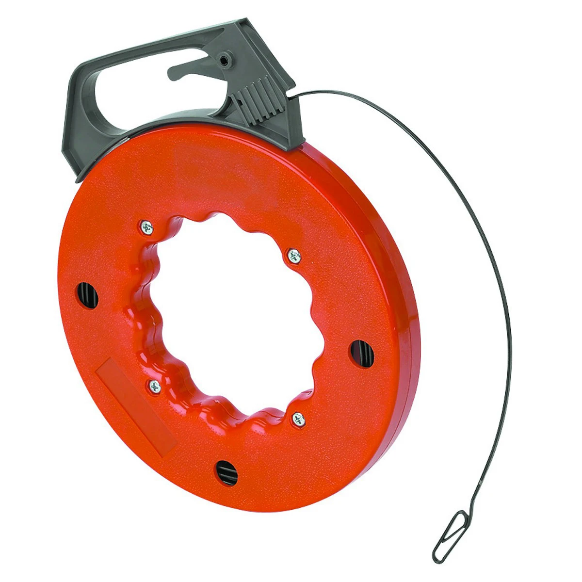 flat steel fish tape electrical wire puller with