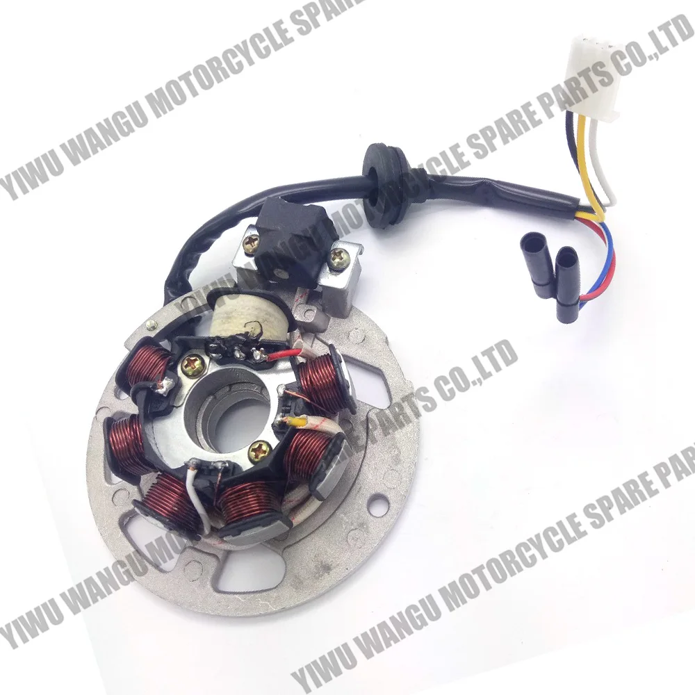Новый статор в сборе для 50cc 2-тактный 1PE40QMB пробежки JOG50 JOG90 двигатели 7-катушка