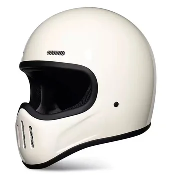 High Quality Customizable Full Face Retro Motorcycle AD Helmets Factory-Designed for Road Racing High Safety Protection