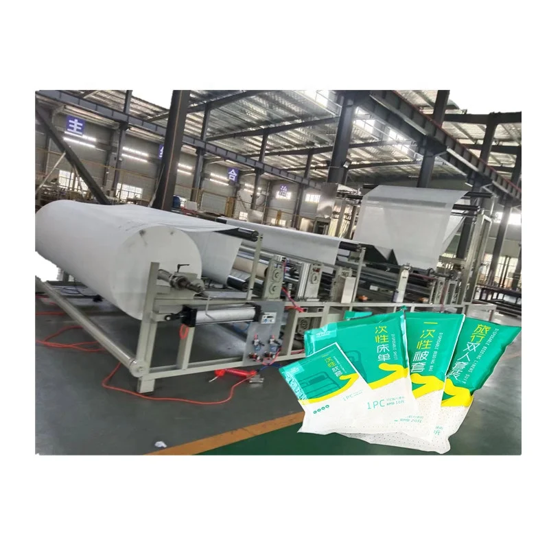 Disposable Bed Sheet Folding Machine Quilt Cover Folding Machine Pillow