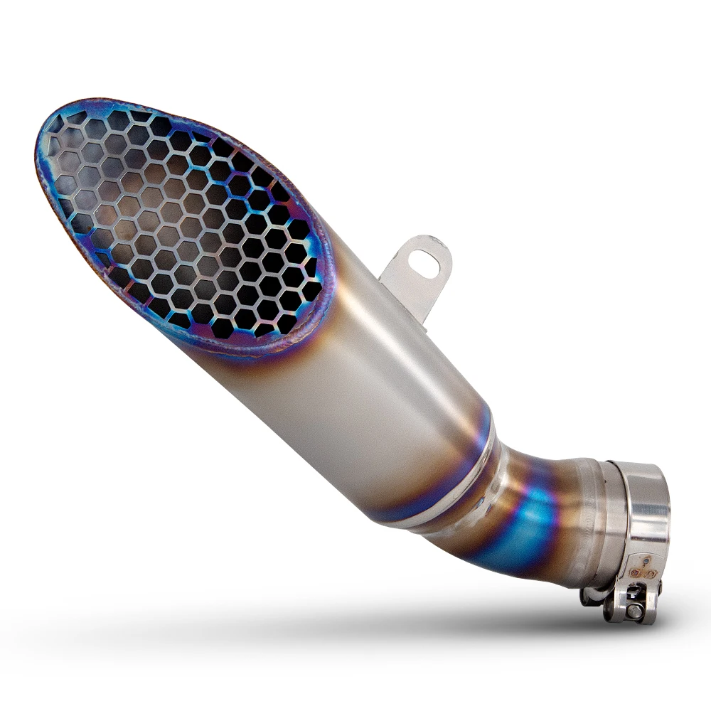 Полный титановый модифицированный синий сотовый глушитель оригинальная выхлопная система для мотоцикла Aprilia RSV4 RS V4