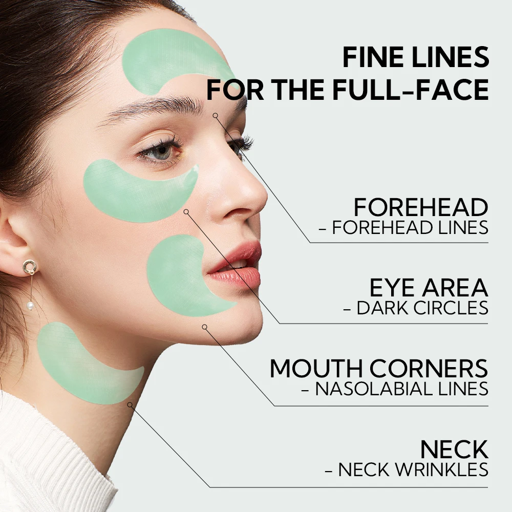 LANBENA Eye Masks for Dark Circle Collagen Eye Patches 60pcs OEM Private Label for Women factory