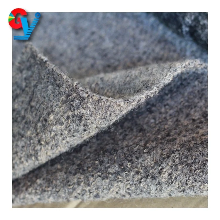 Шероховатая текстура мериносовая шерсть, ткань букле, мохеровая ткань