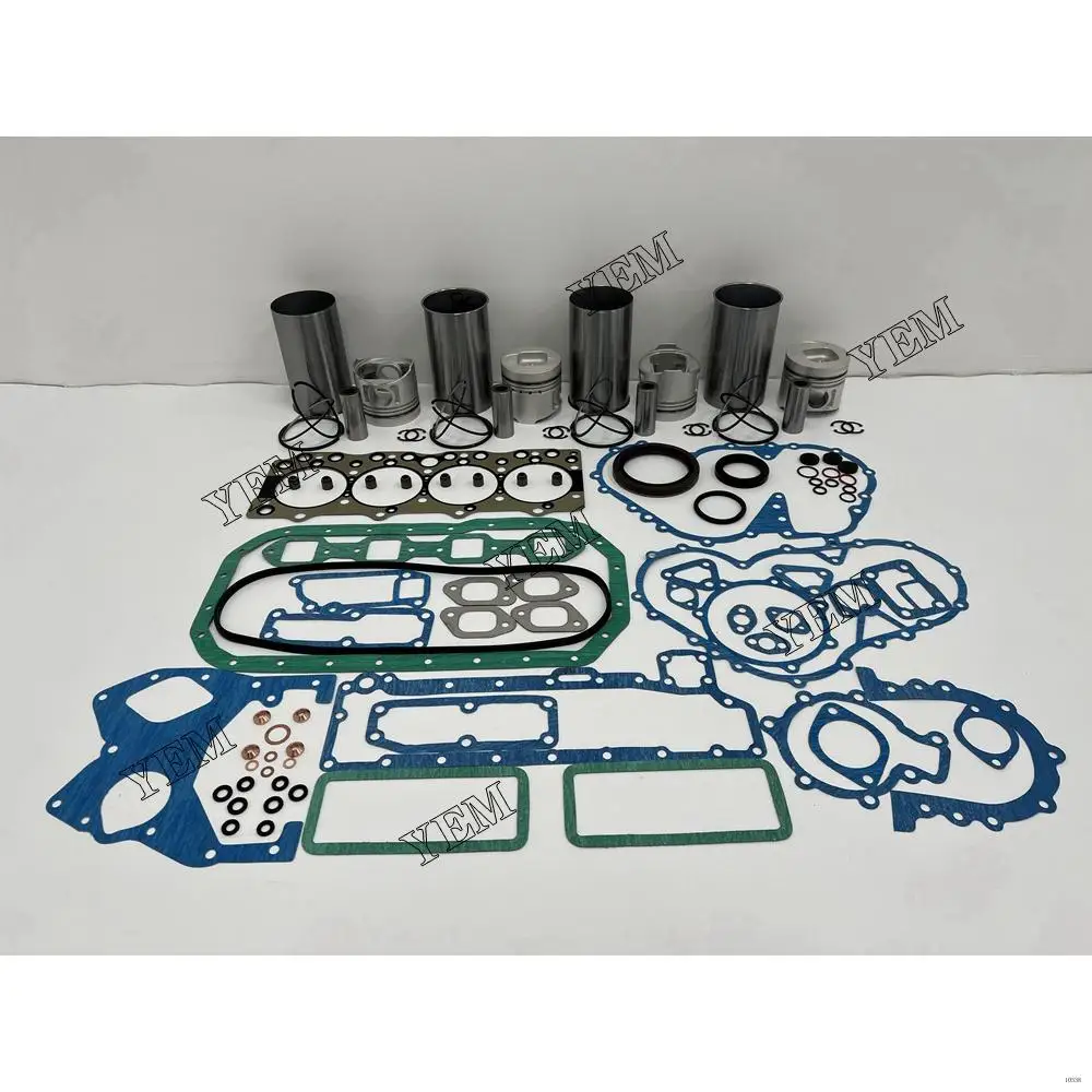 4BE1 Overhaul Kit With Cylinder Piston Liner Piston Ring Gasket Kit for Isuzu