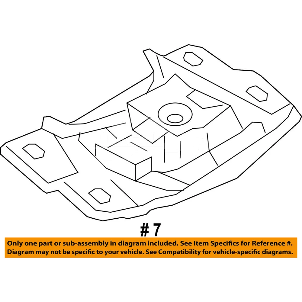 Excavator Engine Mount FB5Z6038D FB5Z6038E Engine Torque Strut Gearbox... — 3