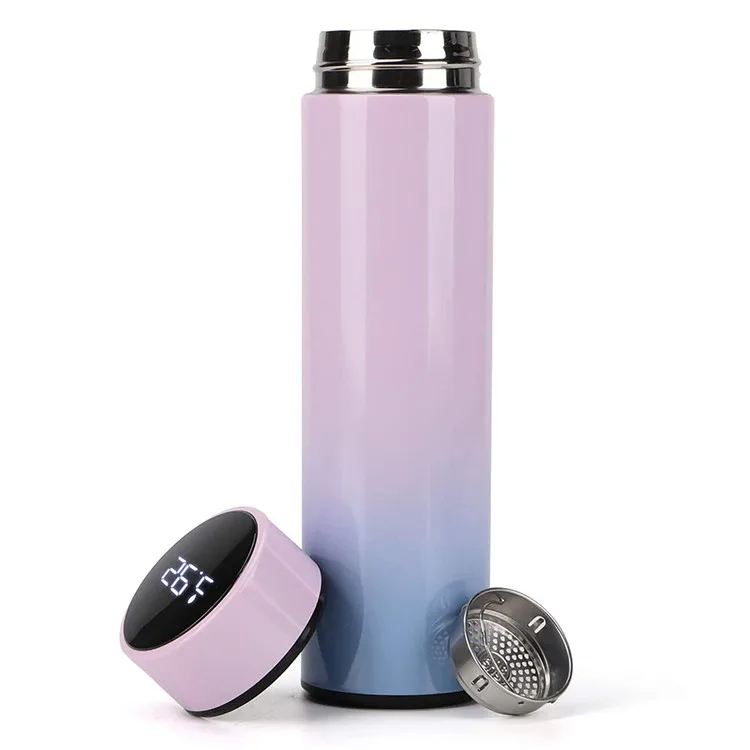 Y42 Smart Stainless Steel Water Bottle With Led Temperature Digital ...