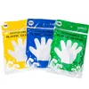 Colored bag packaging
