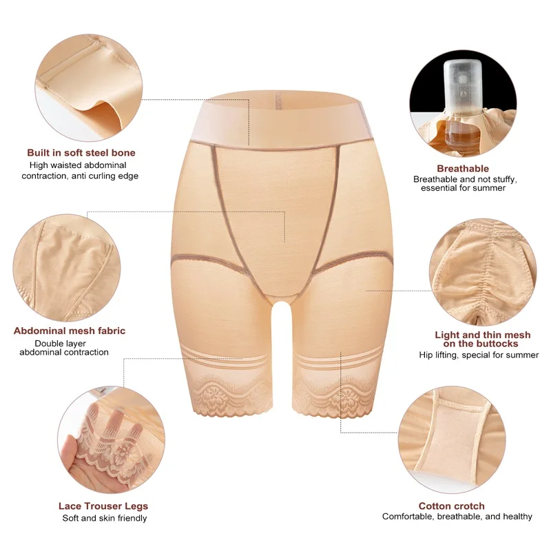 Women Full Body Tummi Underwear Tight Fitting Plus Size Panties Waist Trainer Trimmer Shaper Tummy Control Shaperwear manufacture