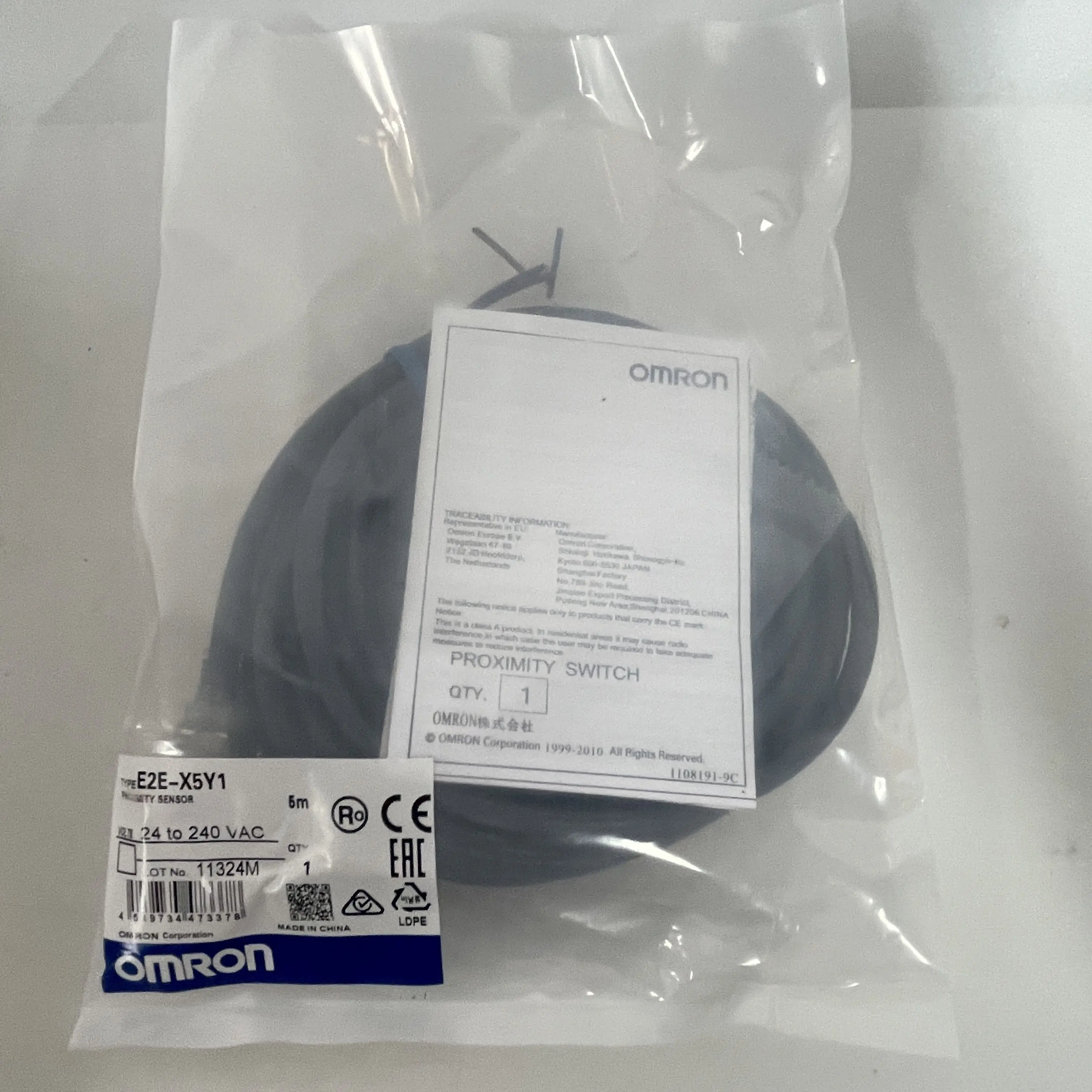 Omron Proximity Switch E2E-X5Y1