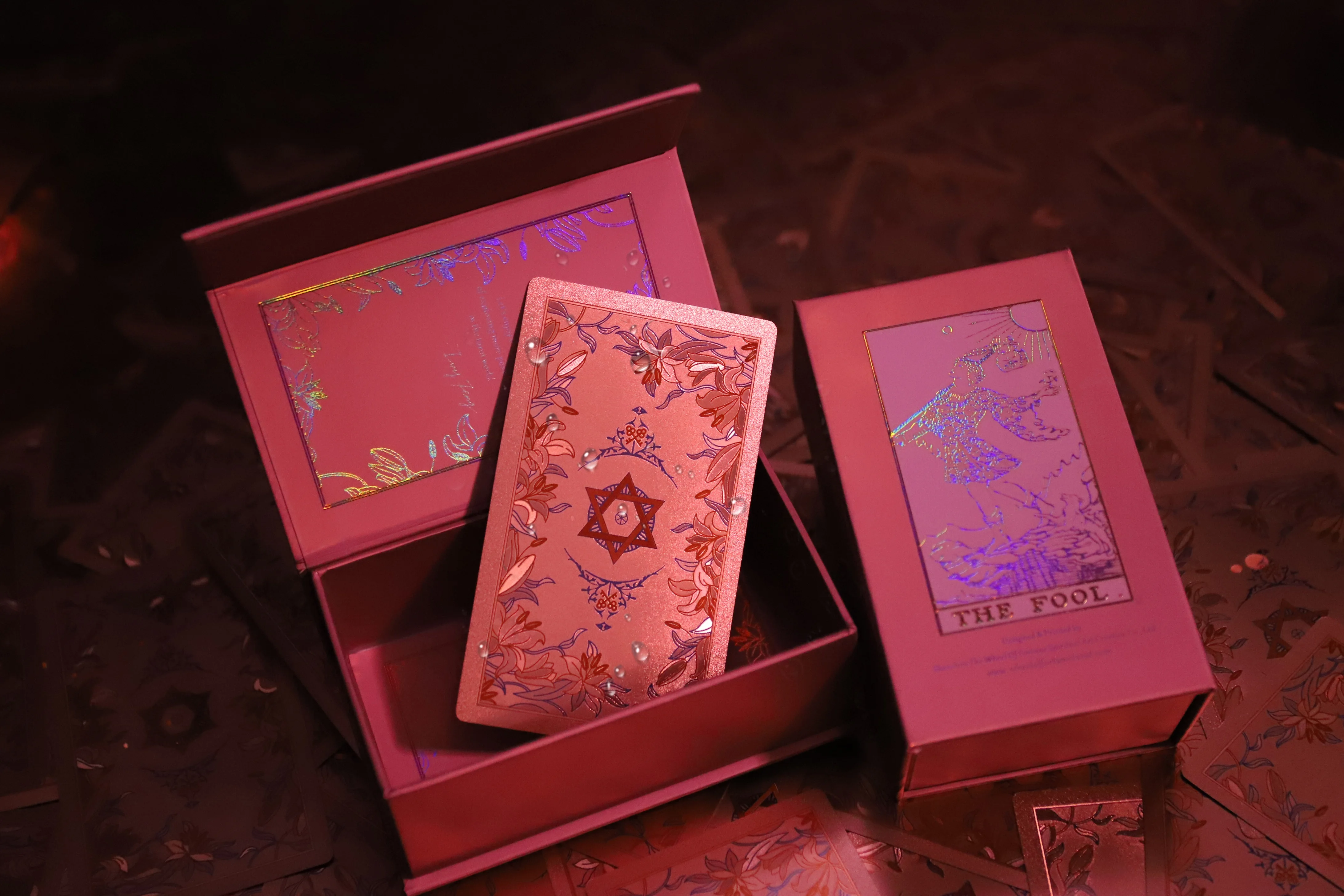 Original Tarot Cards With Holographic Foil Printing Wholesale - 78