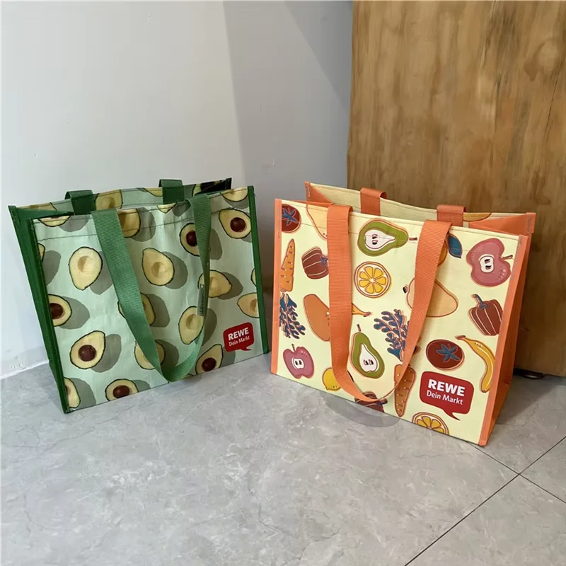 Shopping Tote RPET Bag Reusable Polypropylene Packaging Laminated OEM Non Woven Bag supplier