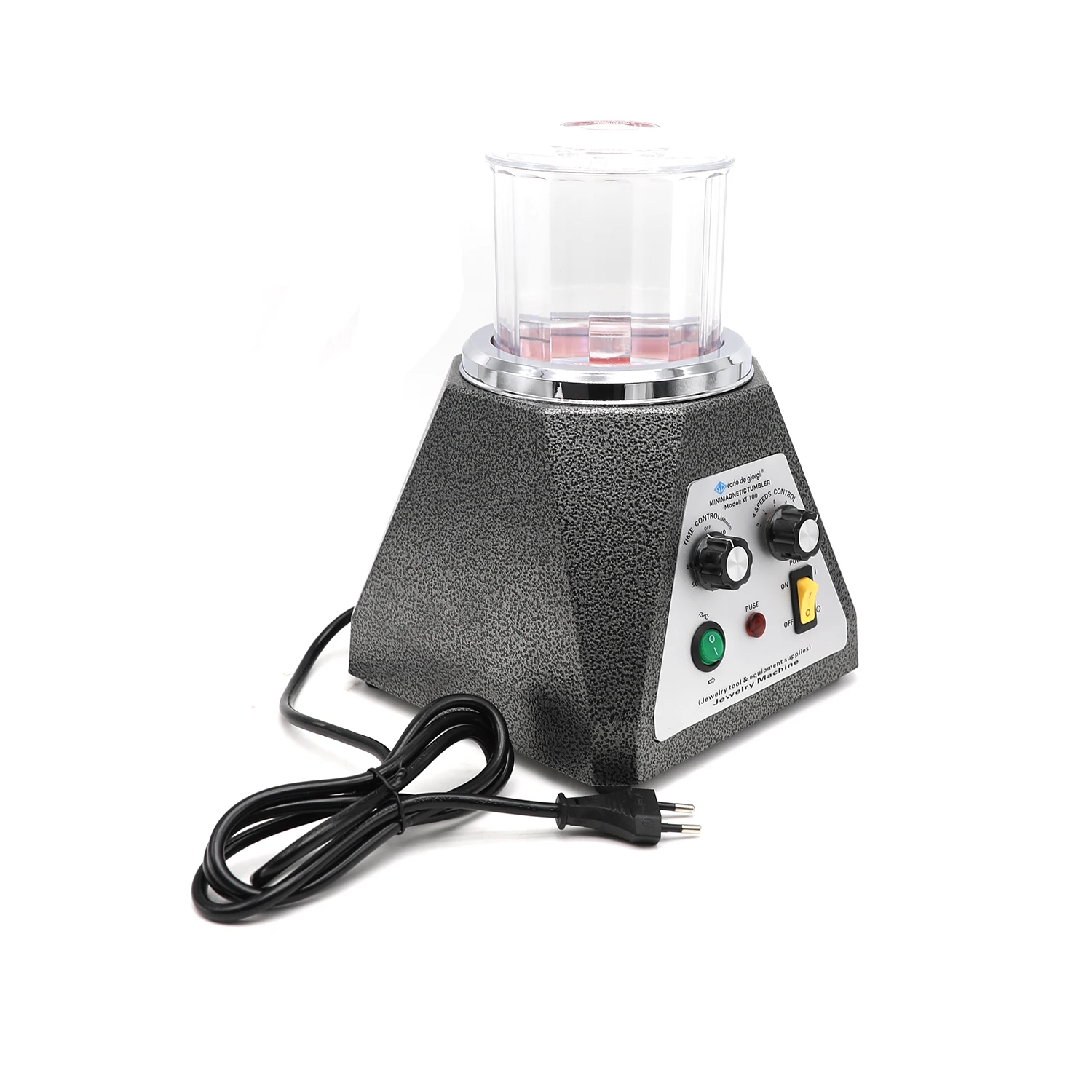 KT-100磁気タンブラージュエリーポリッシャーフィニッシャースーパー