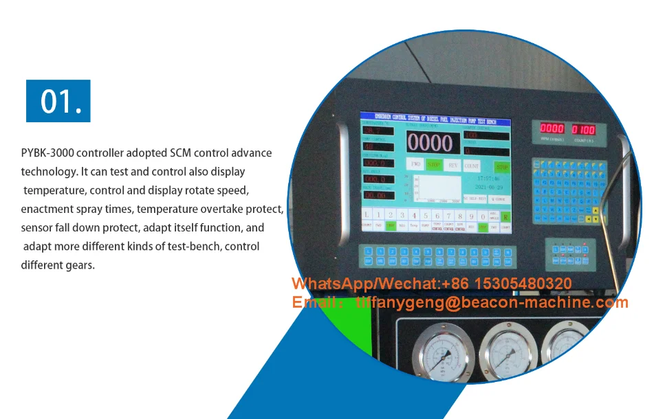 Diesel Fuel Injection Pump Calibration Machine Bc3000 Used Diesel Test