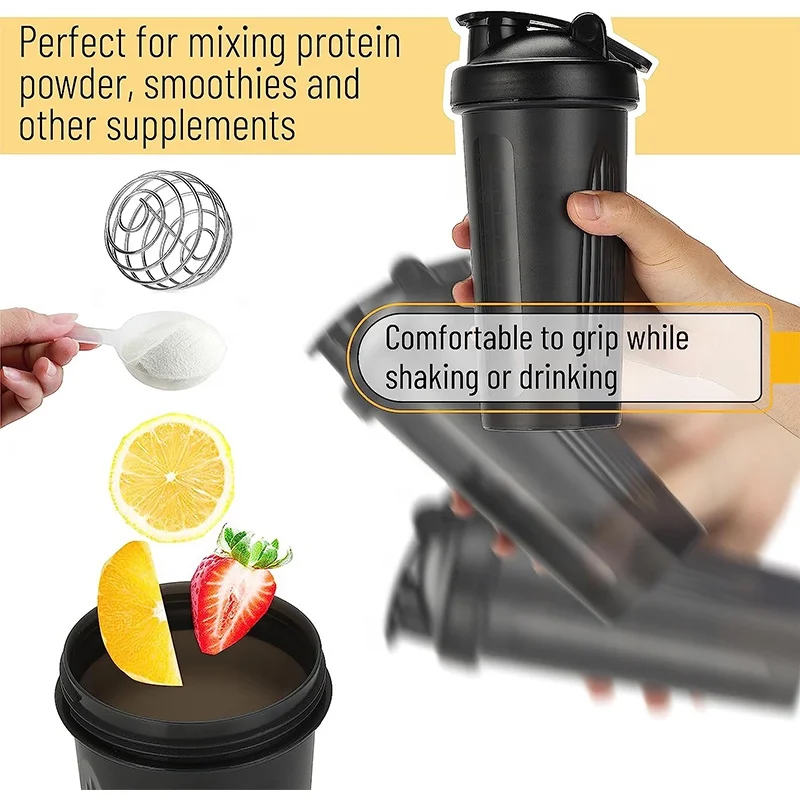 Factory Direct Eco-Friendly for Promixx Pursuit 600ml Vortex Water for Shaker Bottle Custom Logo Gym Shaker with Sport Style