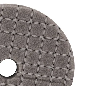 SPTA V2.0 1Pc 3 Inch 76mm Gray Finish Polishing Pad for Car Buffer Polisher Compounding Remove 1500# -2000# Sanding Marks