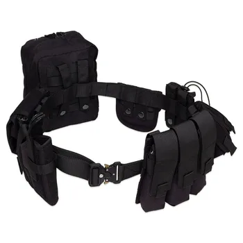 Tactical Belt Combination Accessory Set Multi-functional outdoor nine-piece belt Security belt