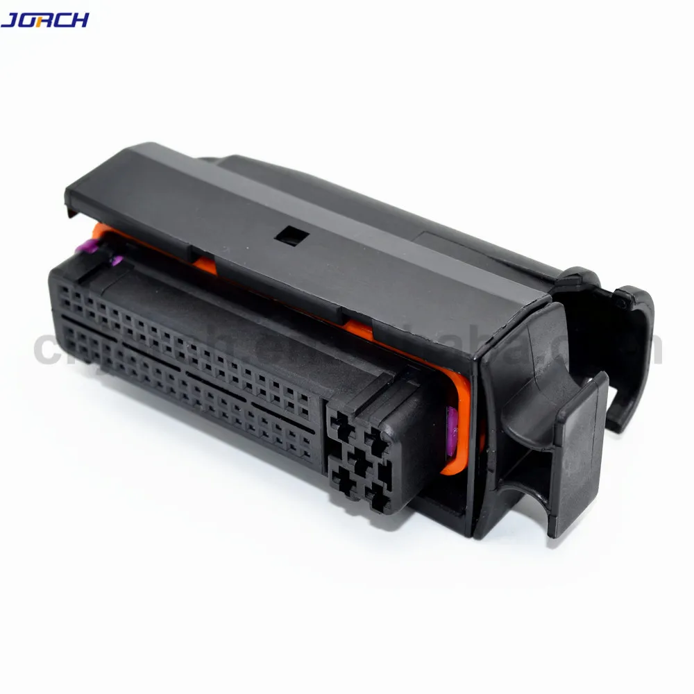 Connecteur ECU 40/81/121 Broches - Compatible 038906379B, 1J0906385C, 1241434-1 - Avec Bornes Et Joints - Pour Modification Système Contrôle Moteur - 5