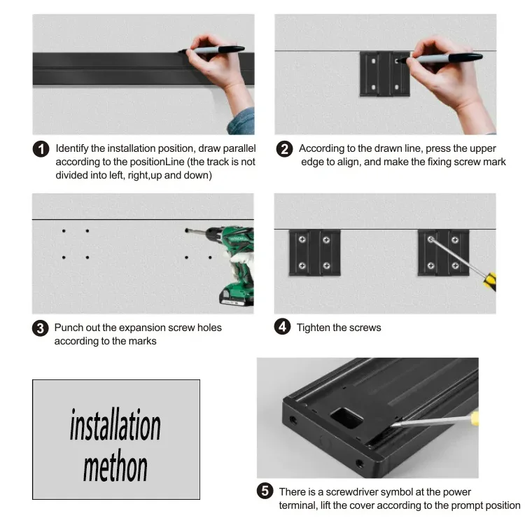 VNX Hot Selling Customized Track Socket 32A 30A 250V Wall Mounted Track Socket for Home Office